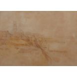REV EDWARD THOMAS DANIELL (1804-1842) "Cromer" pencil and watercolour 27 x 37cms Exhibited: