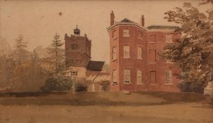 JOHN THIRTLE (1777-1839) Tower House, Bracondale, Norwich watercolour 20 x 34cmsProvenance: Mr R