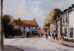 AR JOHN TOOKEY (BORN 1947) "Cawston, Norfolk" watercolour, signed lower right 24 x 34cms