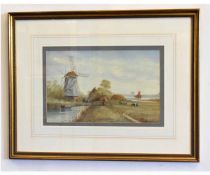 A Foord Hughes, signed watercolour, "Aldeburgh, Suffolk", 26 x 41cms