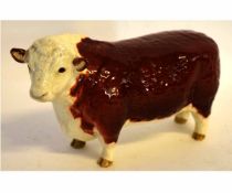 Beswick model of a Hereford bull