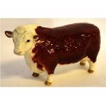 Beswick model of a Hereford bull