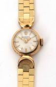 Third quarter of 20th century 9ct gold ladies dress watch, Rolex "Precision", 1401, the Swiss 18-