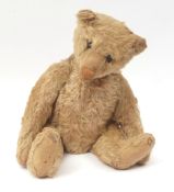 Early 20th century jointed mohair bear, Steiff, circa 1907 "Nickolas", with hinged head and limbs