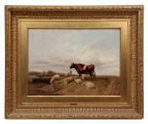 THOMAS SIDNEY COOPER, RA (1803-1902) "A Summer's Day" oil on panel, signed and dated 1858 lower
