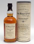 The Balvenie "Founder's Reserve" Malt Scotch Whisky, 10yo, 1ltr, 43% vol in tube