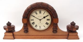 Mid-19th century mahogany cased installation timepiece, Bethell - Thetford, the arched case