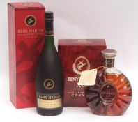 Remy Martin VSOP Fine Champagne Cognac, 1 litre and Remy Martin XO Special Fine Champagne Cognac,