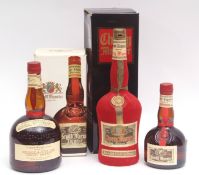 Grand Marnier 67% Proof, 23 1/4 fl oz, boxed, and a further 35cl bottle (not boxed), together with