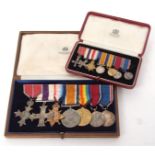 UK: Great War OBE, MC Group of seven medals to Major General Arthur William Purser, Royal Field