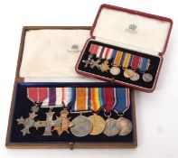 UK: Great War OBE, MC Group of seven medals to Major General Arthur William Purser, Royal Field