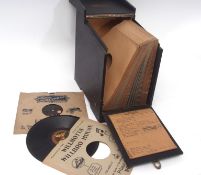 Collection of early 20th century 78rpm recordings including some of First World War significance