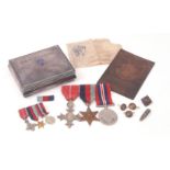 UK: MBE group of three medals attributed to 71103 Major John Nicholas Revans Hallett, Norfolk