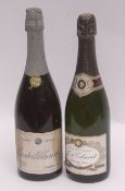 Castellblanch sparkling and Telmont Champagne "Grand Reserve", 1 bottle of each (2)
