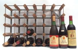 1976 Tio Candido red and further six bottles of mixed Spanish wine, together with a 24 bottle wine