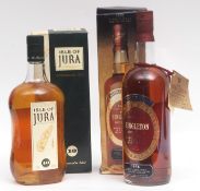 The Singleton 1976 single malt Scotch, 1ltr and Isle of Jura 10yo single malt Scotch, 1ltr, both