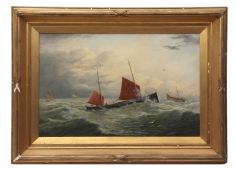 GEORGE VEMPLEY BURWOOD (1844-1917) "LT137 - Constance" oil on canvas, signed and dated 1893 lower