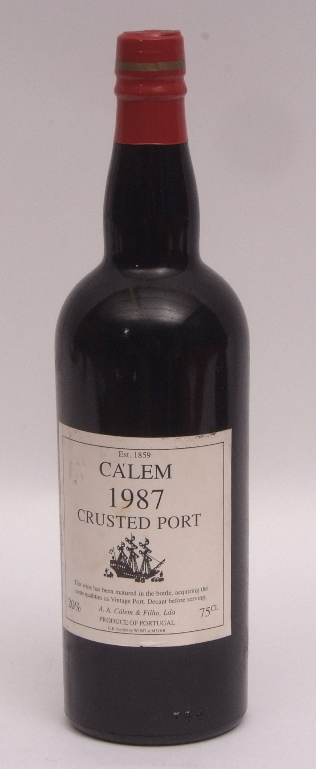 Calem 1987 Crusted Port, 1 bottle