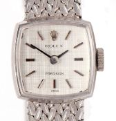 Last quarter of 20th century 9ct gold dress watch, Rolex "Precision", 1400, the Swiss 18-jewel