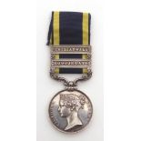 UK: Punjab medal with two clasps for Goojerat and Chilianwala to C Harris, 3rd Light Dragoons,