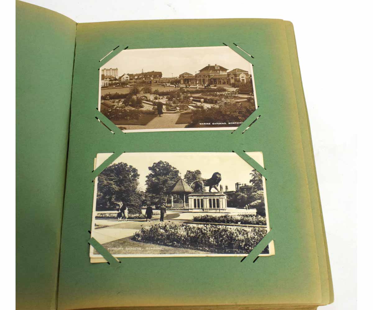 Circa early 20th century and later postcard album - Image 2 of 4