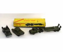 Dinky die-cast 660 tank transporter (boxed), 651 Centurion tank, further Lone Star die-cast lorry (