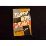 HANS HELLMUT KIRST: THE NIGHT OF THE GENERALS, London, 1963, 1st UK edition, original cloth gilt,