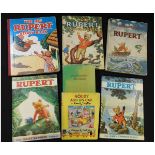ADVENTURES OF RUPERT, [1950] annual, price unclipped, 4to, original pictorial boards worn, lacks
