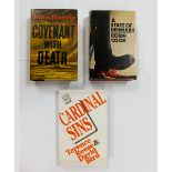 JOHN HARRIS: COVENANT WITH DEATH, London, 1961, 1st edition, original cloth, dust-wrapper + ROBIN