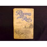 F W SKERRETT: RHYMES OF THE RAIL, Leeds, Goodall and Suddick, 1920, 1st edition, 79pp railway volume