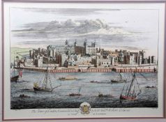 J KIP AFTER L KNYFF: THE TOWER OF LONDON, COMMANDED IN CHIEF BY THE RT HONBLE ROBERT L D LUCAS, hand