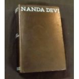 ERIC E SHIPTON: NANDA DEVI, London, Hodder & Stoughton, 1936, 1st edition, frontis + 26 full page