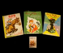 ENID BLYTON: 3 titles: AWAY GOES SOOTY, illustrated P Probst, Collins, circa 1954, coloured