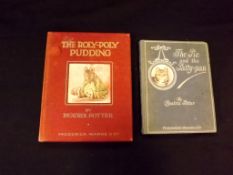 BEATRIX POTTER: 2 titles: THE PIE AND THE PATTY-PAN, 1905, 1st edition, 10 coloured plates as called