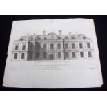 H HULSBERGH AFTER COLEN CAMPBELL: THE ELEVATION OF ALTHORP IN NORTHAMPTONSHIRE, THE SEAT OF THE RT