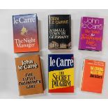 JOHN LE CARRE: 10 titles: THE LOOKING-GLASS WAR, London, William Heinemann, 1965, 1st edition,