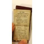LONDON ALMANACK FOR THE YEAR OF CHRIST 1794, London, for the Company of Stationers [1793], miniature