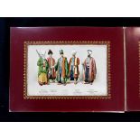 [MAX FRUCHTERMANN]: MEDJMOUAI TECAVIR: COLLECTION DE COSTUMES, circa 1900, oblong album containing