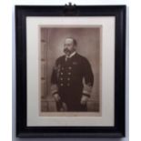 Collection of framed photographs, photogravures etc Edward VII (1841-1910) interest including