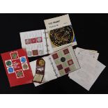 FAO 1979-80 money collection in 2 red albums containing 72 uncirculated coins including Tonga