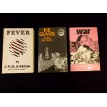 J M G LE CLEZIO: 3 titles: FEVER, London, 166, 1st edition, original cloth, spine bright gilt and