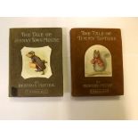 BEATRIX POTTER: 2 titles: TALE OF TIMMY TIPOES, 1911, 1st edition, 27 coloured plates as called for,