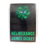 JAMES DICKEY: DELIVERANCE, Boston, Houghton Mifflin, 1970, 1st edition, original cloth, dust-wrapper