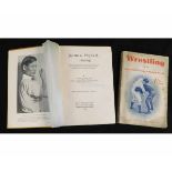 PERCY LONGHURST: WRESTLING THE CATCH-HOLD AND GRAECO-ROMAN STYLES, London, L Upcott Gill; New