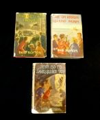 ENID BLYTON: 3 titles: FIVE GO TO SMUGGLER'S TOP, London, Hodder & Stoughton, 1945, 1st edition,