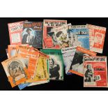 Packet assorted sheet music circa 1950s and later, rock and pop including Tommy Steele, Frank