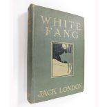 JACK LONDON: WHITE FANG, New York and London, The MacMillan Co, 1906, 1st edition, 8 coloured plates