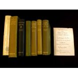 THOMAS HARDY: 6 titles: WESSEX POEMS, London and New York, 1898, 1st edition, 13 plates as called
