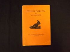 A E COPPARD: COUNT STEFAN, illustrated Robert Gibbings, Waltham St Lawrence, The Golden Cockerel