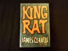 JAMES CLAVELL: KING RAT, London, 1963, 1st edition, adapted into a film 1965 starring George Segal